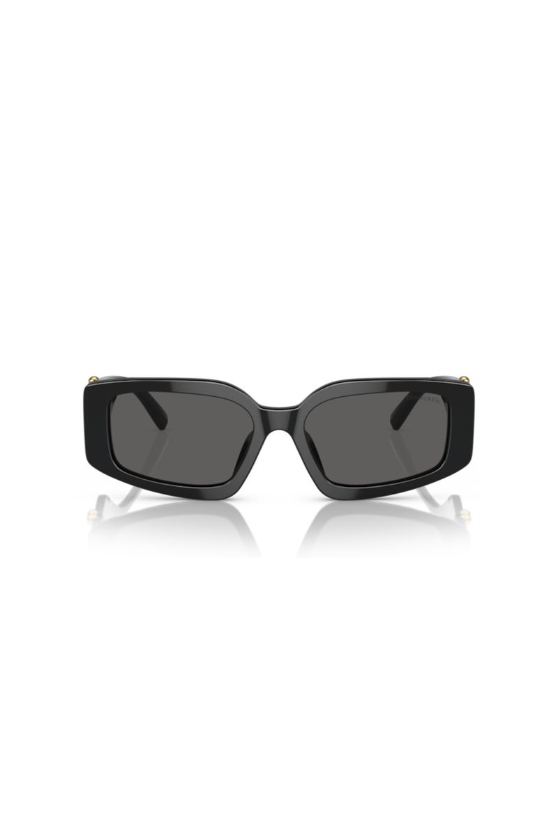 Tiffany Rectangular Black Sunglasses for Women - Image 4